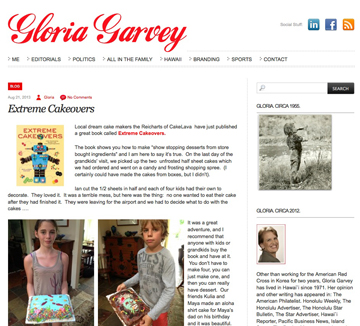 Gloria Garvey blog